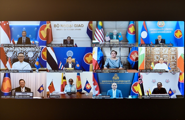 Bộ trưởng Ngoại giao ASEAN có cuộc họp đặc biệt về tình hình Trung Đông - Ảnh 1.