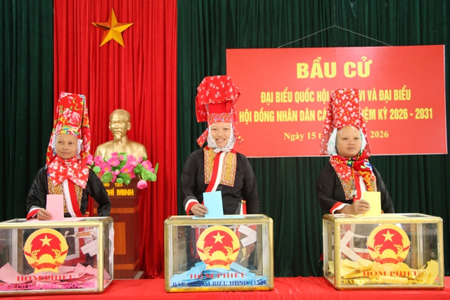 Gần 79 triệu cử tri cả nước đi bầu cử - Ảnh 2.