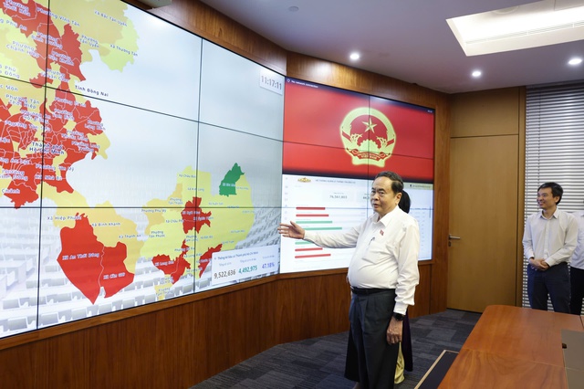 Nhiều địa phương đã đạt tỉ lệ trên 90% cử tri hoàn thành việc bỏ phiếu bầu cử - Ảnh 3.