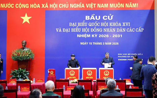 Gần 79 triệu cử tri cả nước đi bầu cử - Ảnh 5.