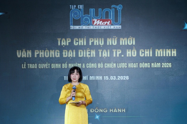 Tạp chí Phụ nữ Mới bổ nhiệm nhân sự tại Văn phòng đại diện tại TP. Hồ Chí Minh - Ảnh 1.