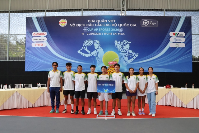 Gần 100 tay vợt tranh tài tại Giải Quần vợt Vô địch các CLB Quốc gia – Cúp AP Sports 2026 - Ảnh 2.