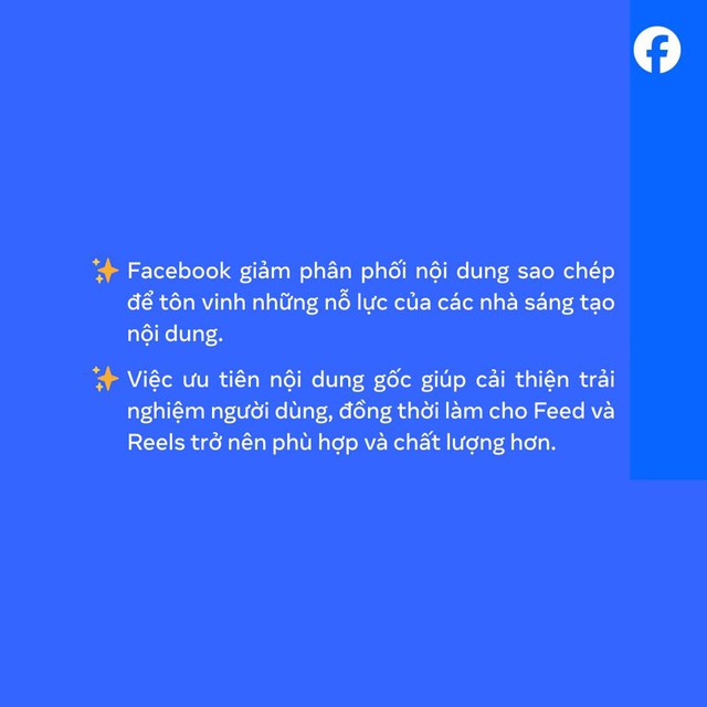 Cập nhật quan trọng về chính sách Nội dung gốc trên Facebook - Ảnh 4.