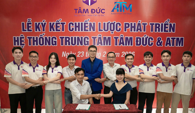 Trung tâm kỹ năng ATM và Trung tâm Tâm Đức: Khát vọng nâng tầm tri thức - Ảnh 1.
