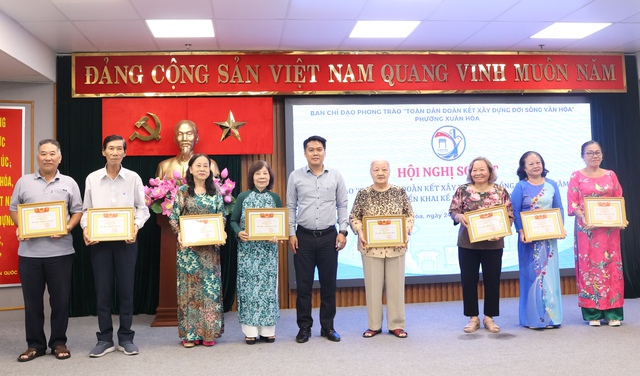 TPHCM: Phường Xuân Hòa nâng chất phong trào văn hóa, hướng đến đô thị kiểu mẫu - Ảnh 3.