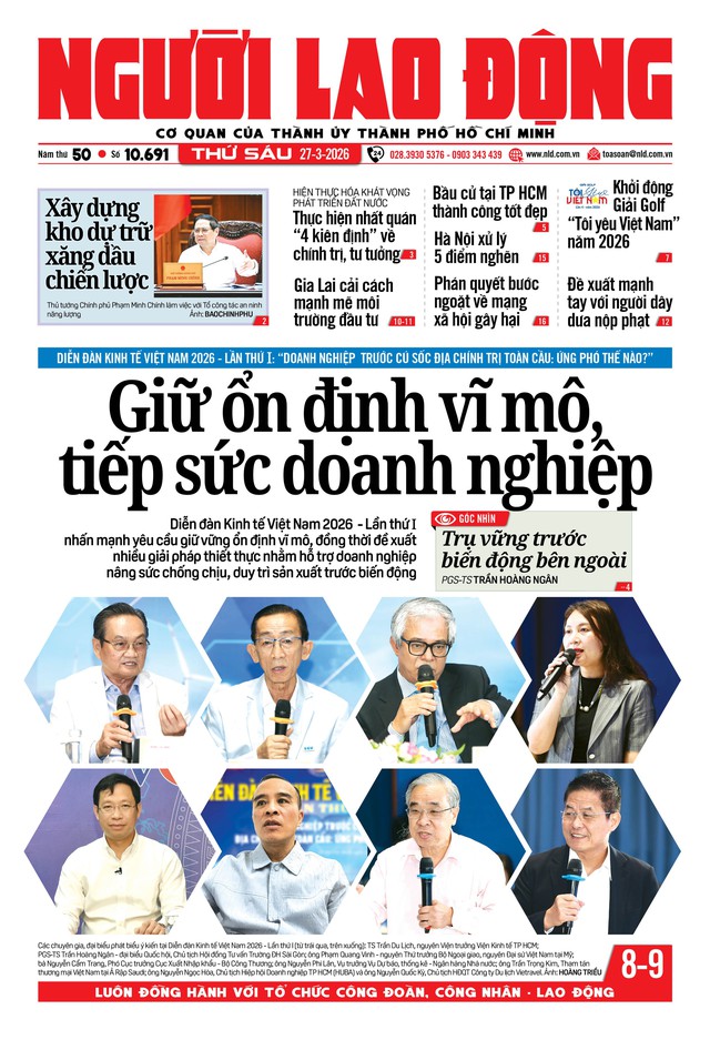 Báo in Người Lao Động 27-3: Đề xuất mạnh tay với người dây dưa nộp phạt - Ảnh 1.
