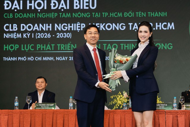 Hoa hậu sinh năm 1990 được bổ nhiệm làm Phó Chủ tịch CLB Doanh nghiệp Mekong - Ảnh 3.