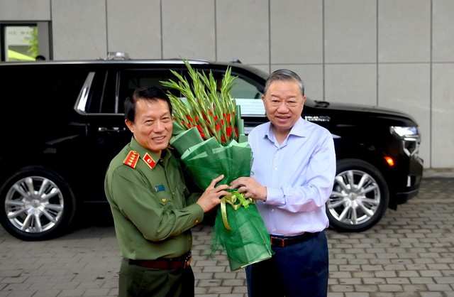 Tổng Bí thư Tô Lâm và Chủ tịch nước Lương Cường dự Hội nghị Công an Trung ương 2026 - Ảnh 1. Tổng Bí thư Tô Lâm và Chủ tịch nước Lương Cường dự Hội nghị Công an Trung ương 2026 - Ảnh 1.