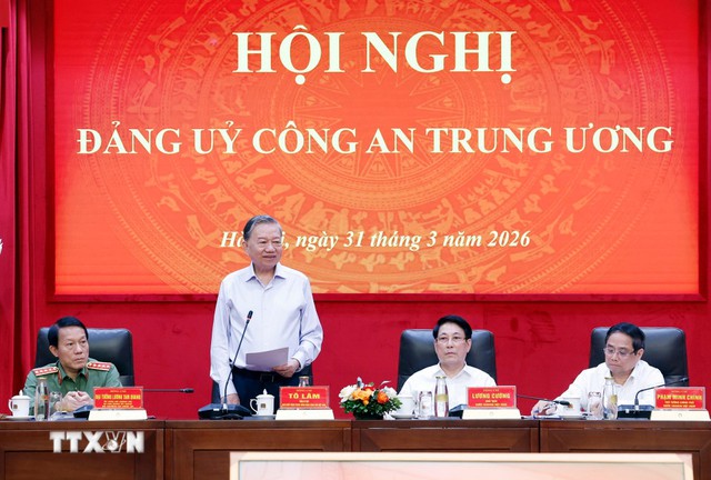 Tổng Bí thư Tô Lâm: Xây dựng lực lượng Công an nhân dân cách mạng, chính quy, tinh nhuệ, hiện đại - Ảnh 1.