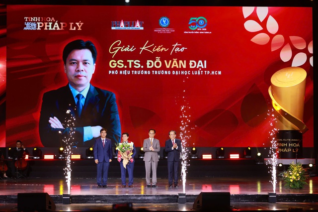 4 "cây đại thụ" được vinh danh tại giải thưởng Tinh hoa Pháp lý 2026 là ai?  - Ảnh 5.