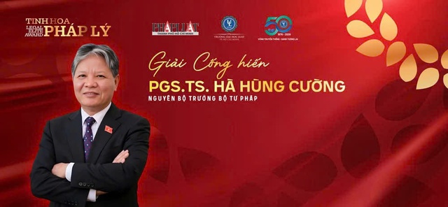 4 "cây đại thụ" được vinh danh tại giải thưởng Tinh hoa Pháp lý 2026 là ai?  - Ảnh 3.