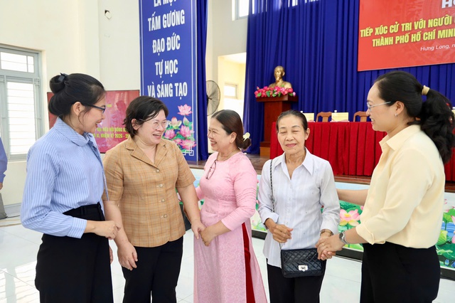 B&agrave; Văn Thị Bạch Tuyết cam kết gi&aacute;m s&aacute;t c&aacute;c dự &aacute;n hạ tầng chiến lược TPHCM - Ảnh 3.