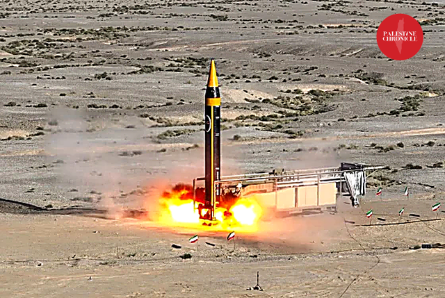 Iran công bố thêm chi tiết về tên lửa Khorramshahr-4 sau đợt tấn công Israel - Ảnh 1. Iran công bố thêm chi tiết về tên lửa Khorramshahr-4 sau đợt tấn công Israel - Ảnh 1.