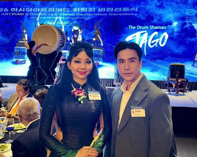 Tiến sĩ Quỳnh Paris tham dự lễ ra mắt Ủy ban Nghệ thuật Châu Á tại Hàn Quốc - Ảnh 4.