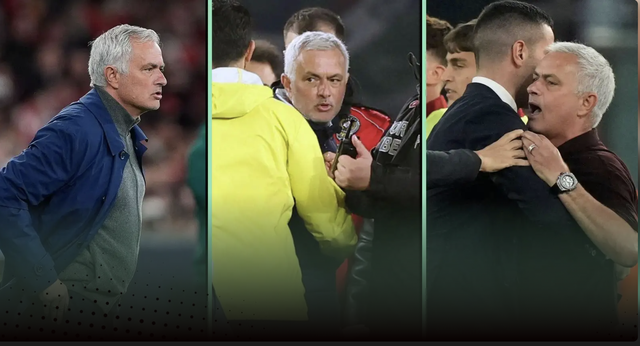 15 thẻ đỏ “lố bịch” trong sự nghiệp của HLV Mourinho - Ảnh 1. 15 thẻ đỏ “lố bịch” trong sự nghiệp của HLV Mourinho - Ảnh 1.
