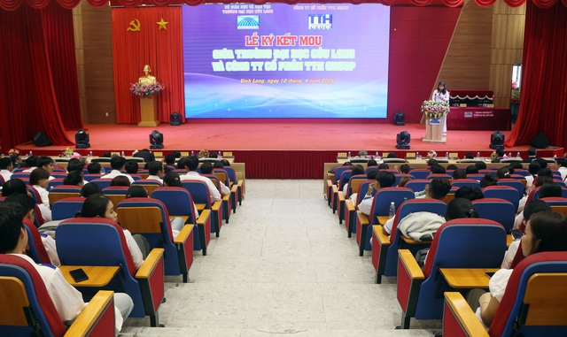 TTH Group đặt hàng đào tạo nguồn nhân lực với Trường Đại học Cửu Long - Ảnh 1.