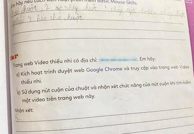 Sách lớp 3 bất ngờ có "web đen", nhóm tác giả nói gì? - Ảnh 2.
