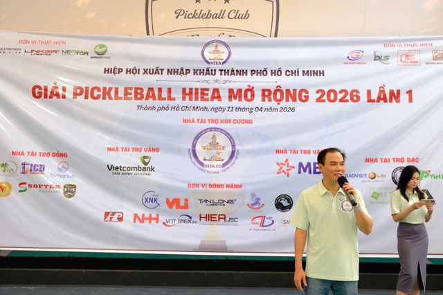 HIEA PICKLEBALL 2026: Khi doanh nhân "cháy" hết mình trên sân đấu! - Ảnh 3.