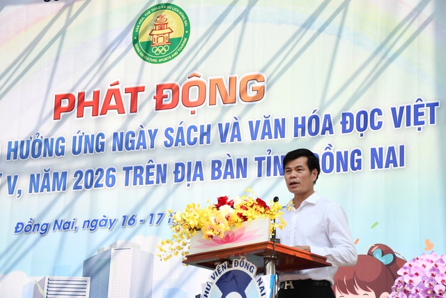 H&igrave;nh ảnh Đồng Nai hưởng ứng Ng&agrave;y s&aacute;ch v&agrave; văn h&oacute;a đọc Việt Nam - Ảnh 1.