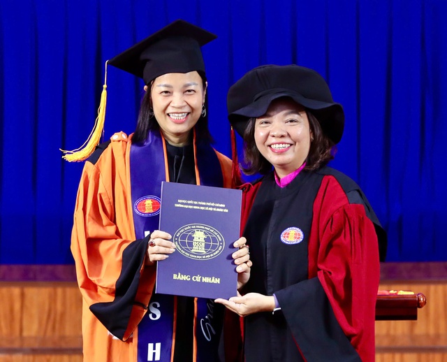 Học vị là bước chuyển cho hành trình học tập suốt đời - Ảnh 2. Học vị là bước chuyển cho hành trình học tập suốt đời - Ảnh 2.