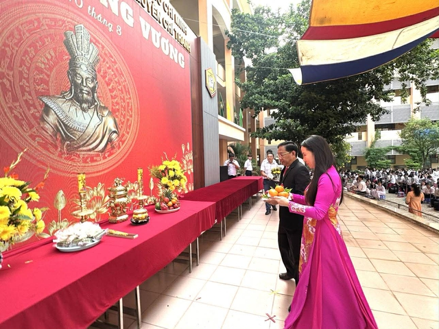 Vũ Luân, Đông Quân, Phạm Anh Tuấn lan tỏa tinh thần Sân khấu học đường chào mừng Giỗ Tổ Hùng Vương - Ảnh 5.