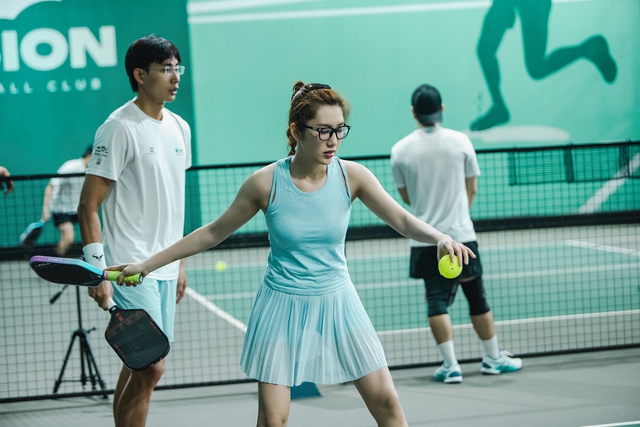 Thúy Ngân - Đại sứ Giải Pickleball Báo Người Lao Động năm 2026: "Pickleball rất cuốn hút!" - Ảnh 4.