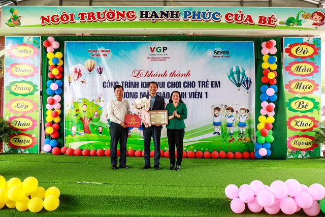 Amway Việt Nam tiếp tục thúc đẩy các sáng kiến vì cộng đồng - Ảnh 1.