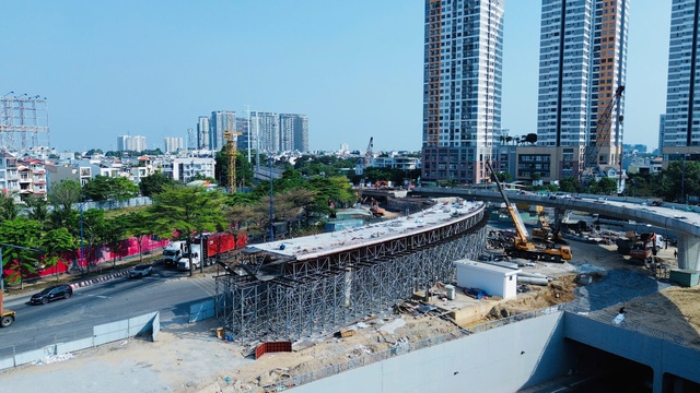 Hạng mục lớn thứ 4 nút giao An Phú về đích dịp 30-4 - Ảnh 7.