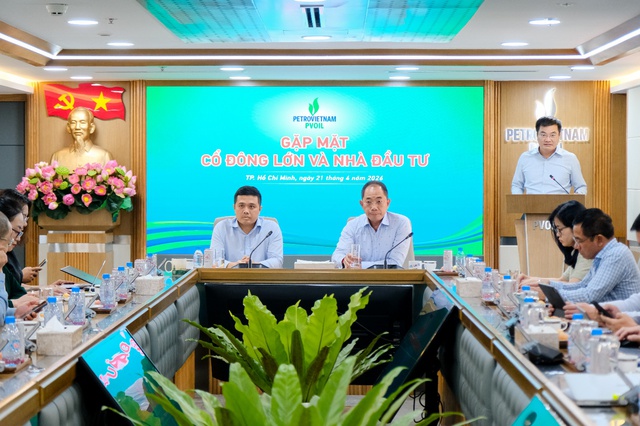 PVOIL gặp mặt các cổ đông lớn, quỹ đầu tư và công ty chứng khoán trước thềm Đại hội đồng cổ đông - Ảnh 3.