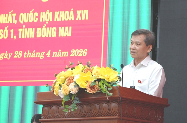 Trưởng ban Nội chính Trung ương tiếp xúc cử tri tại Đồng Nai - Ảnh 1. Trưởng ban Nội chính Trung ương tiếp xúc cử tri tại Đồng Nai - Ảnh 1.