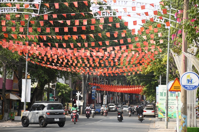 Đồng Nai rực rỡ cờ hoa ch&agrave;o mừng 30 - 4 v&agrave; l&ecirc;n th&agrave;nh phố trực thuộc Trung ương - Ảnh 6.