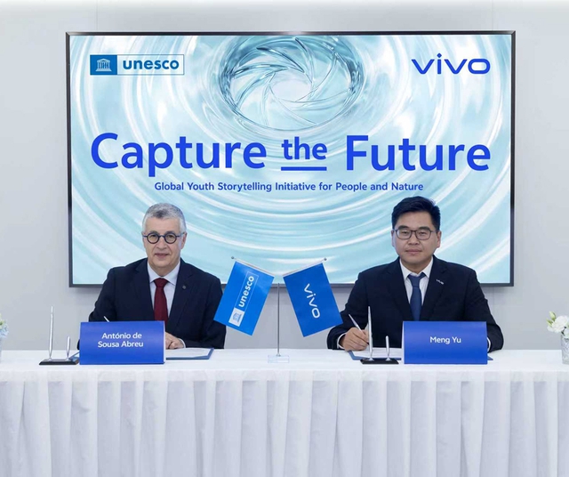 vivo và UNESCO triển khai dự án toàn cầu "Capture the Future" - Ảnh 1.