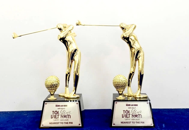 Giải Golf "Tôi yêu Việt Nam" lần 4 năm 2026: Công bố áo đấu và cúp chiến thắng - Ảnh 2.