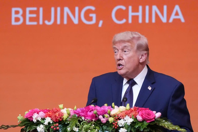 Ng&agrave;y đầu l&agrave;m việc tại Bắc Kinh của &ocirc;ng Donald Trump - Ảnh 15.