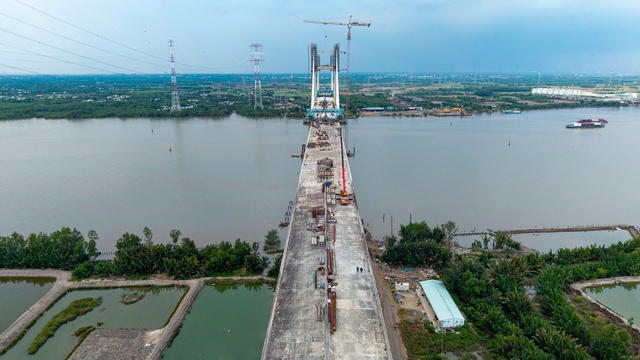 Cầu Phước Khánh sắp nối mạch toàn tuyến cao tốc Bến Lức - Long Thành - Ảnh 12.