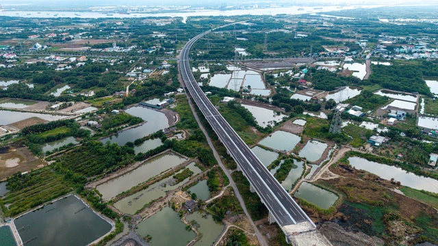 Cầu Phước Khánh sắp nối mạch toàn tuyến cao tốc Bến Lức - Long Thành - Ảnh 11.