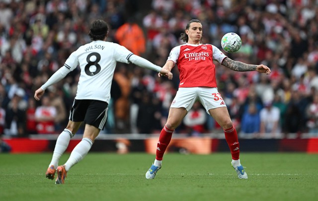 Chấm điểm Arsenal: Saka, Gyokeres cùng 9 điểm; Ben White gây thất vọng - Ảnh 3.