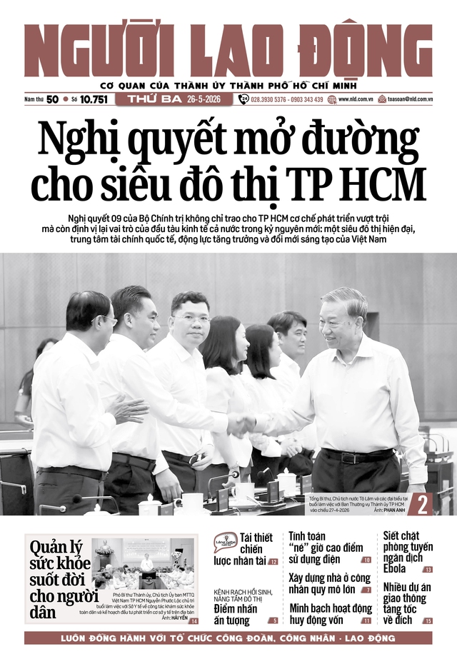 Báo in ngày 26-5: Tính toán "né" giờ cao điểm sử dụng điện - Ảnh 1.