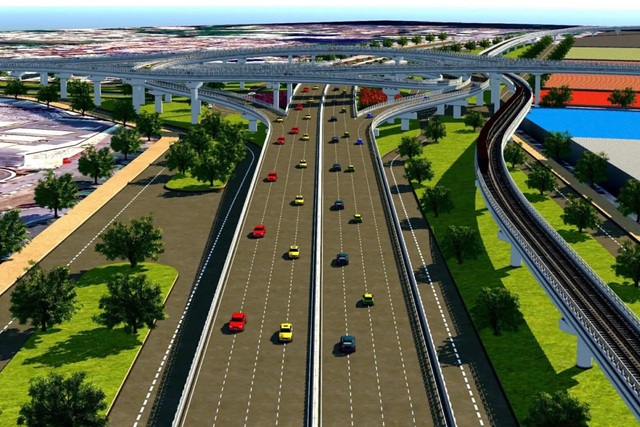 Ngắm dự &aacute;n đường tr&ecirc;n cao Quốc lộ 51 kết nối Đồng Nai v&agrave; TPHCM năm 2026 - Ảnh 8.