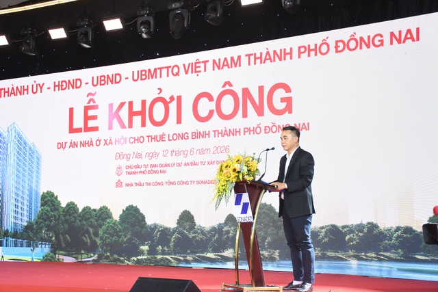 Khởi công dự án nhà ở xã hội cho thuê đầu tiên ở TP Đồng Nai - Ảnh 3.