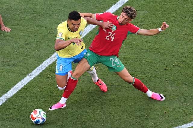 Morocco lỡ cơ hội lịch sử, Casemiro tệ nhất Brazil - Ảnh 2.