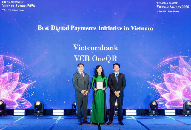 The Asian Banker Vietnam Awards 2026 vinh danh Vietcombank - Ảnh 1. The Asian Banker Vietnam Awards 2026 vinh danh Vietcombank - Ảnh 1.