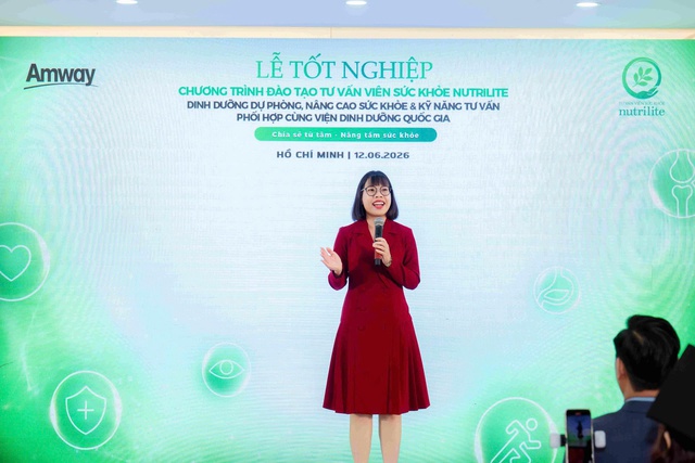 Gần 300 tư vấn viên sức khỏe Nutrilite được đào tạo bởi Viện Dinh dưỡng Quốc gia - Ảnh 4.