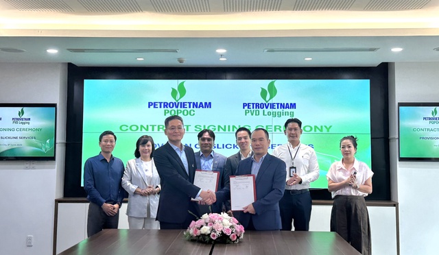 PVD Logging và Công ty Điều hành Dầu khí Phú Quốc ký hợp đồng cung cấp dịch vụ Slickline - Ảnh 1.