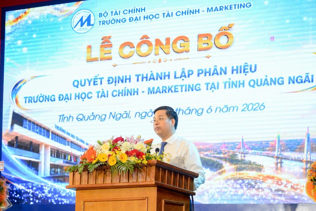 Quảng Ngãi đón phân hiệu mới của Trường ĐH Tài chính - Marketing - Ảnh 3.