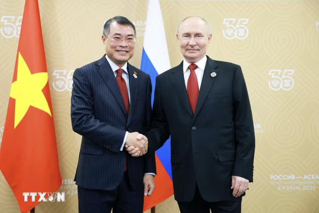 Thủ tướng Lê Minh Hưng gặp Tổng thống Putin: Sớm triển khai Nhà máy điện hạt nhân Ninh Thuận 1 - Ảnh 1.