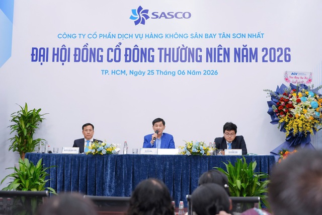 ĐHĐCĐ SASCO 2026: tăng trưởng bứt phá, cổ tức tiền mặt hấp dẫn 46,24% - Ảnh 1.