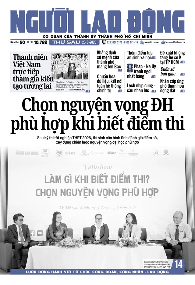Báo in ngày 26-6: Lỗ nặng vì đầu tư vàng, bạc - Ảnh 1.
