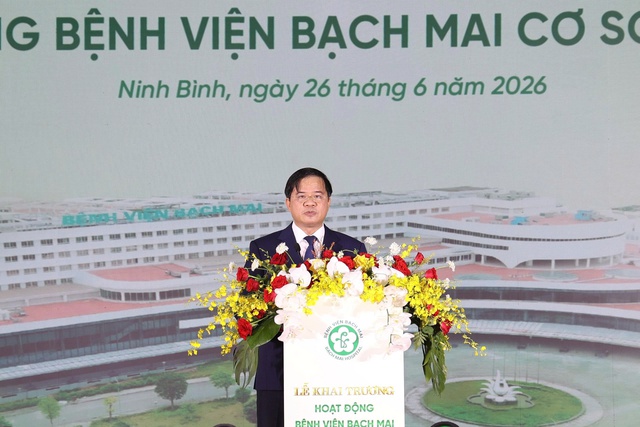 Bệnh viện Bạch Mai cơ sở Ninh B&igrave;nh ch&iacute;nh thức vận h&agrave;nh - Ảnh 1.
