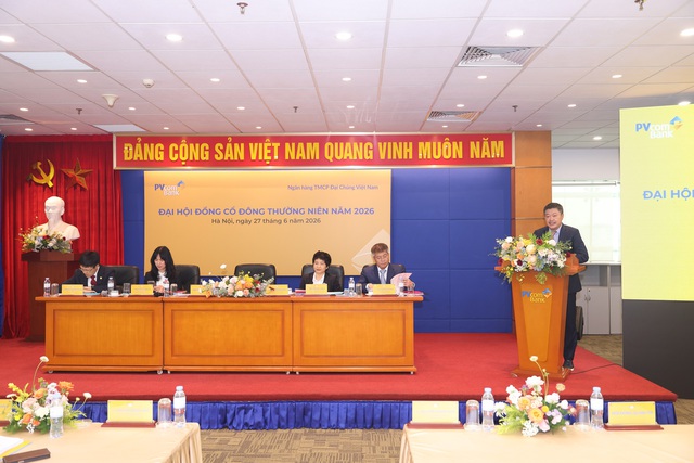PVcomBank tổ chức thành công Đại hội đồng cổ đông thường niên năm 2026 - Ảnh 2.